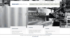 Desktop Screenshot of bogner-edelstahl.pl